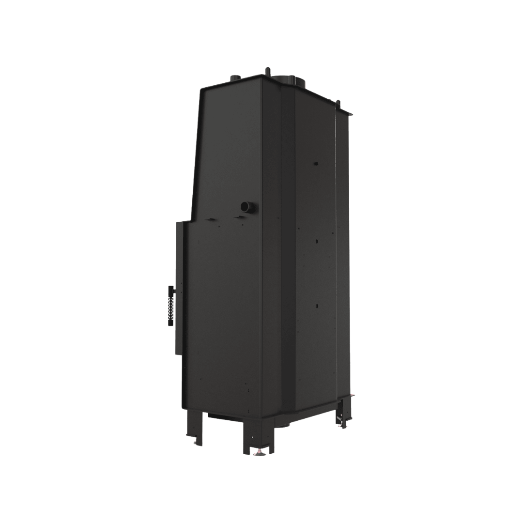 Vattenmantlad spisinsats Kratki LUCY 12 Dubbelt glas - Bild 3