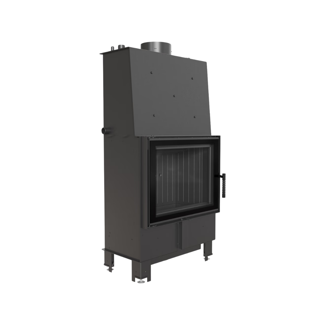 Vattenmantlad spisinsats Kratki LUCY 12 Dubbelt glas - Bild 4